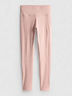 Leggings deportivos marrones de cintura alta