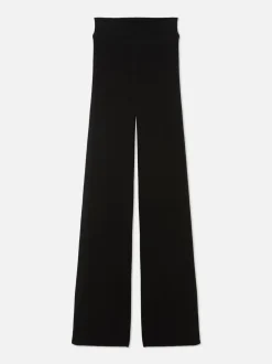 Leggings suaves acampanados de terciopelo
