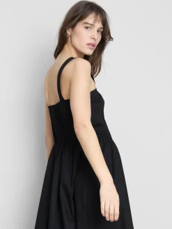MAJOR FIND | Vestido midi con detalle tipo corsé