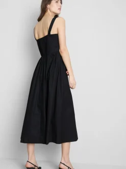 MAJOR FIND | Vestido midi con detalle tipo corsé