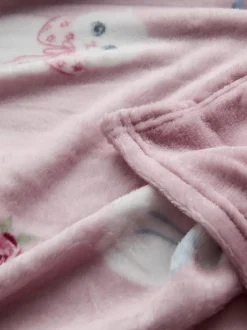 Manta extrasuave con estampado de gatos