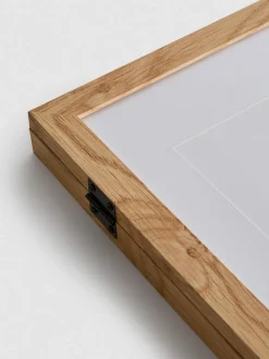 Marco de fotos A4 de madera | 21 x 30 cm