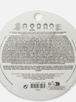Mascarilla facial tejida de té verde y pepino