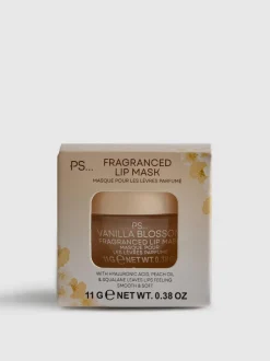 Mascarilla labial nocturna de vainilla de PS...
