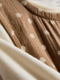 0-18 meses | Body de manga larga y peto para bebé