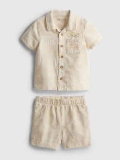 0-18 meses | Camisa y pantalones cortos de Disney