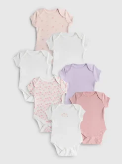 0-36 meses | Pack de 7 bodis de manga corta