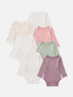 0-36 meses | Pack de 7 bodis de manga larga