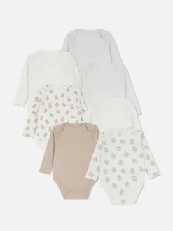 0-36 meses | Pack de 7 bodis de manga larga