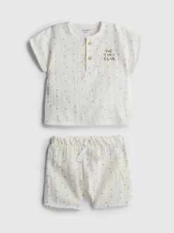 0-18 meses | Set de camiseta y pantalones cortos