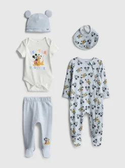 0-9 meses | Set de 5 piezas de Mickey Mouse, Disney