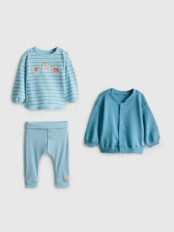 0-18 meses | Top, leggings y chaqueta Disney Pixar