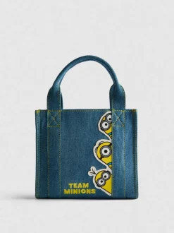 Minibolso tote en denim de Gru, mi villano favorito