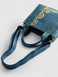 Minibolso tote en denim de Gru, mi villano favorito
