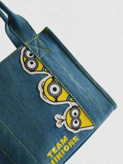 Minibolso tote en denim de Gru, mi villano favorito