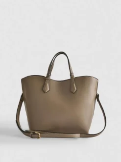 Minibolso tote estructurado