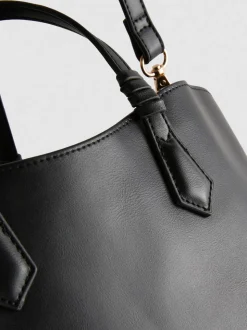 Minibolso tote estructurado