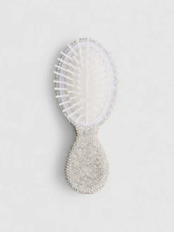 Minicepillo de paleta con strass de PS...