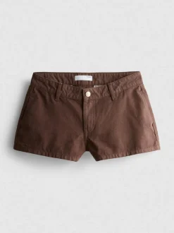 Minipantalones cortos informales de algodón