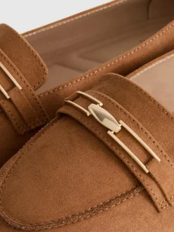 Mocasines bajos de horma ancha