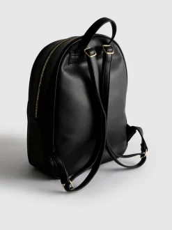 Mochila con acolchado de rombos