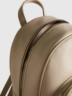 Mochila con acolchado de rombos