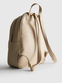 Mochila con acolchado de rombos