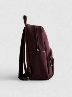 Mochila con bolsillo con cremallera