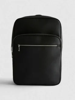 Mochila con cremallera y textura de The Edit