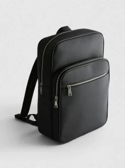Mochila con cremallera y textura de The Edit