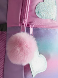 Mochila escolar de efecto degradado
