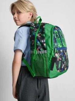 Mochila escolar de Minecraft