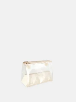 Neceser plegable transparente