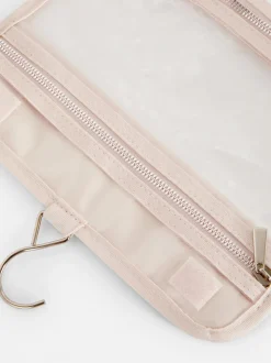 Neceser plegable transparente
