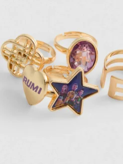 Pack de 6 anillos de Las guerreras K-Pop