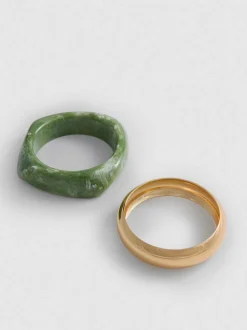 Pack de 2 anillos llamativos surtidos