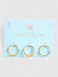 Pack de 3 anillos surtidos resistentes a la humedad