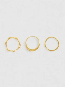 Pack de 3 anillos surtidos resistentes a la humedad