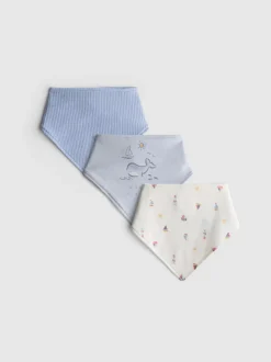 Pack de 3 baberos tipo bandana