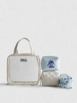 Pack de 4 bolsas de maquillaje de Stitch de Disney