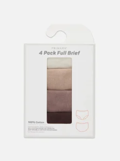 Pack de 4 braguitas clásicas surtidas