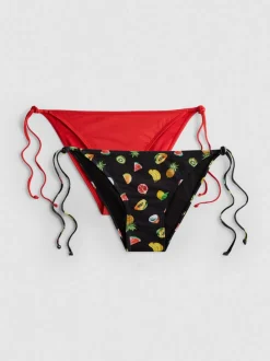 Pack de 2 braguitas de bikini con lazadas laterales
