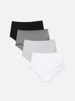 Pack de 4 braguitas de cobertura completa