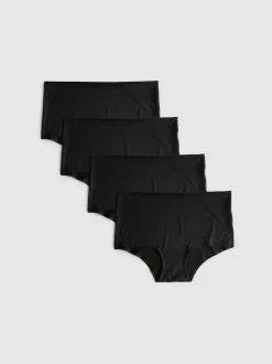 Pack de 4 braguitas de microfibra