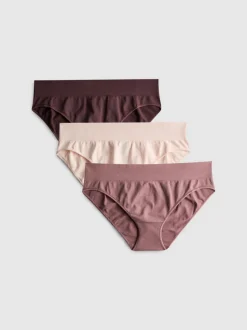 Pack de 3 braguitas de talle alto