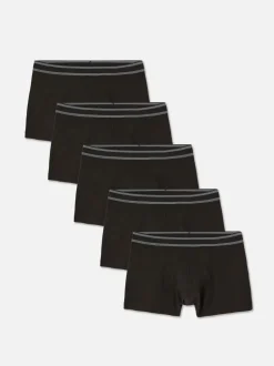 Pack de 5 braguitas de talle bajo tipo bóxer