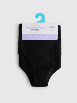 Pack de 3 braguitas menstruales de cintura baja