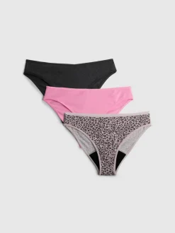Pack de 3 braguitas menstruales mini para flujo medio