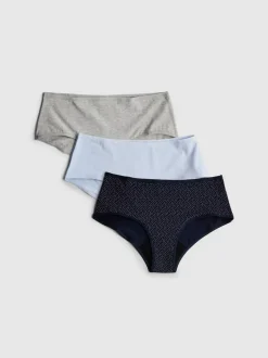 Pack de 3 braguitas menstruales de cintura baja