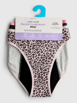 Pack de 3 braguitas menstruales para flujo abundante